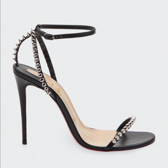 **SOLD**Christian Louboutin So Me spike sandal 35 - Picture 2 of 10